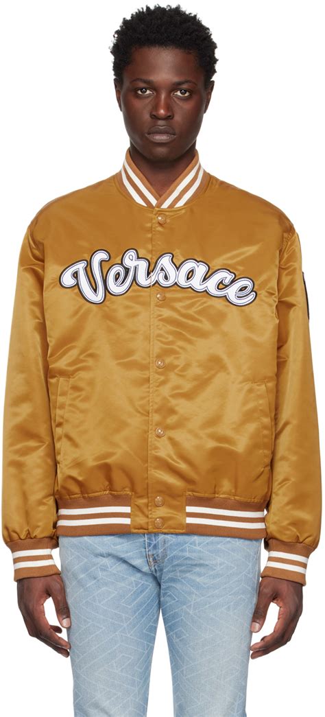 versace collection bomber|versace varsity bomber jacket.